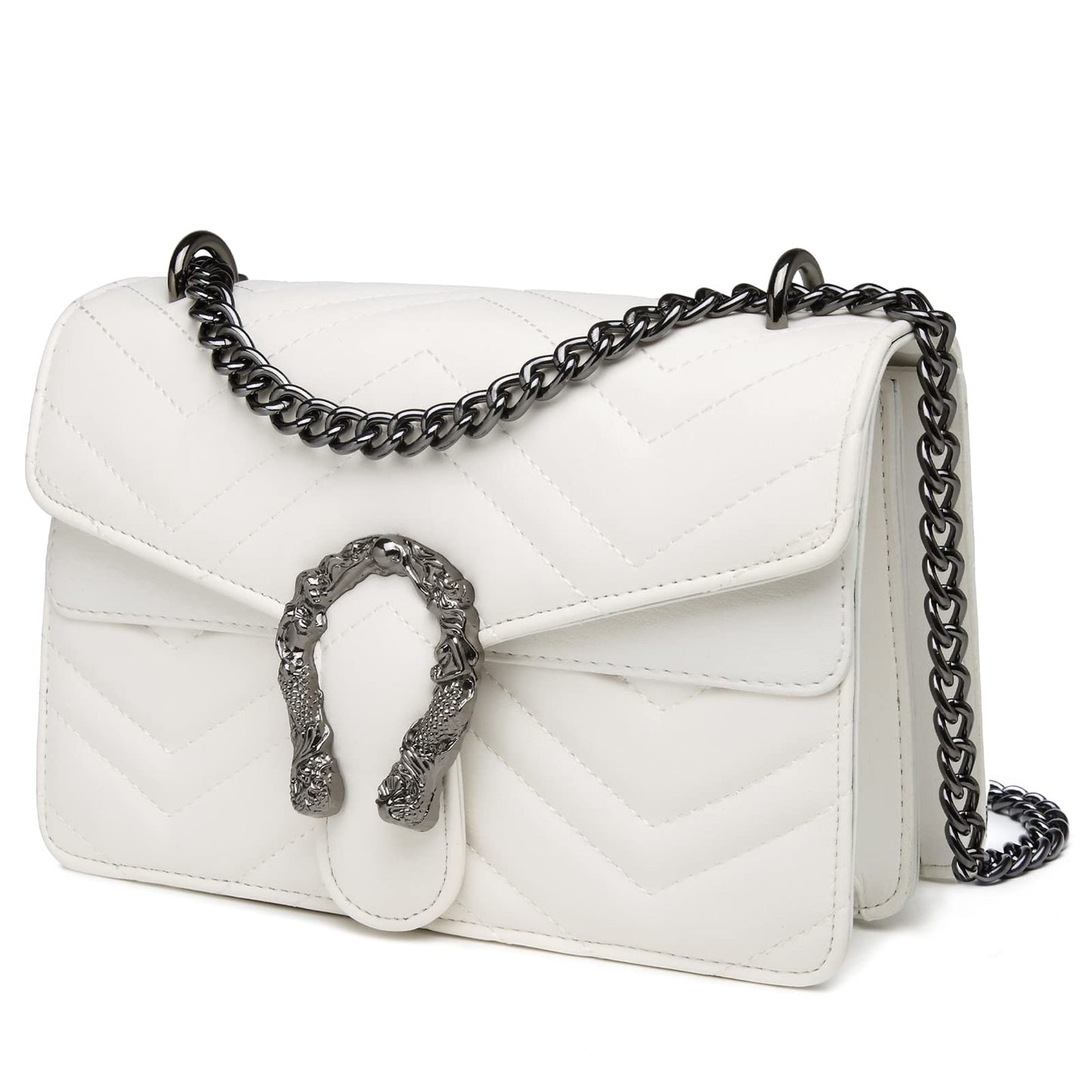 Crossbody Snake Printed Clutch