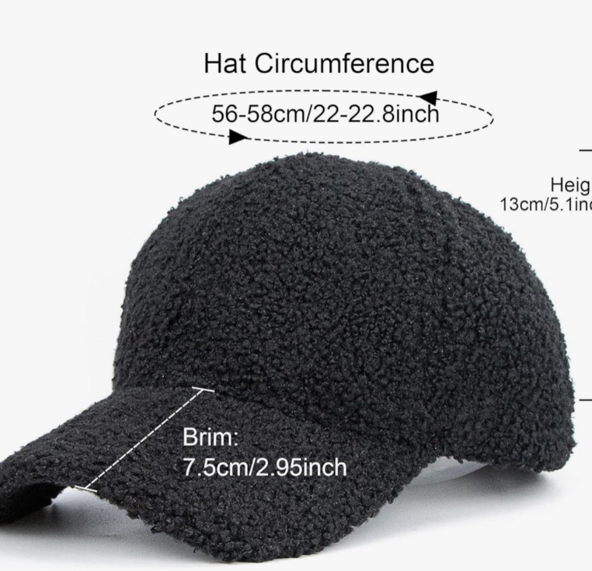 Soft Sherpa Ball Cap