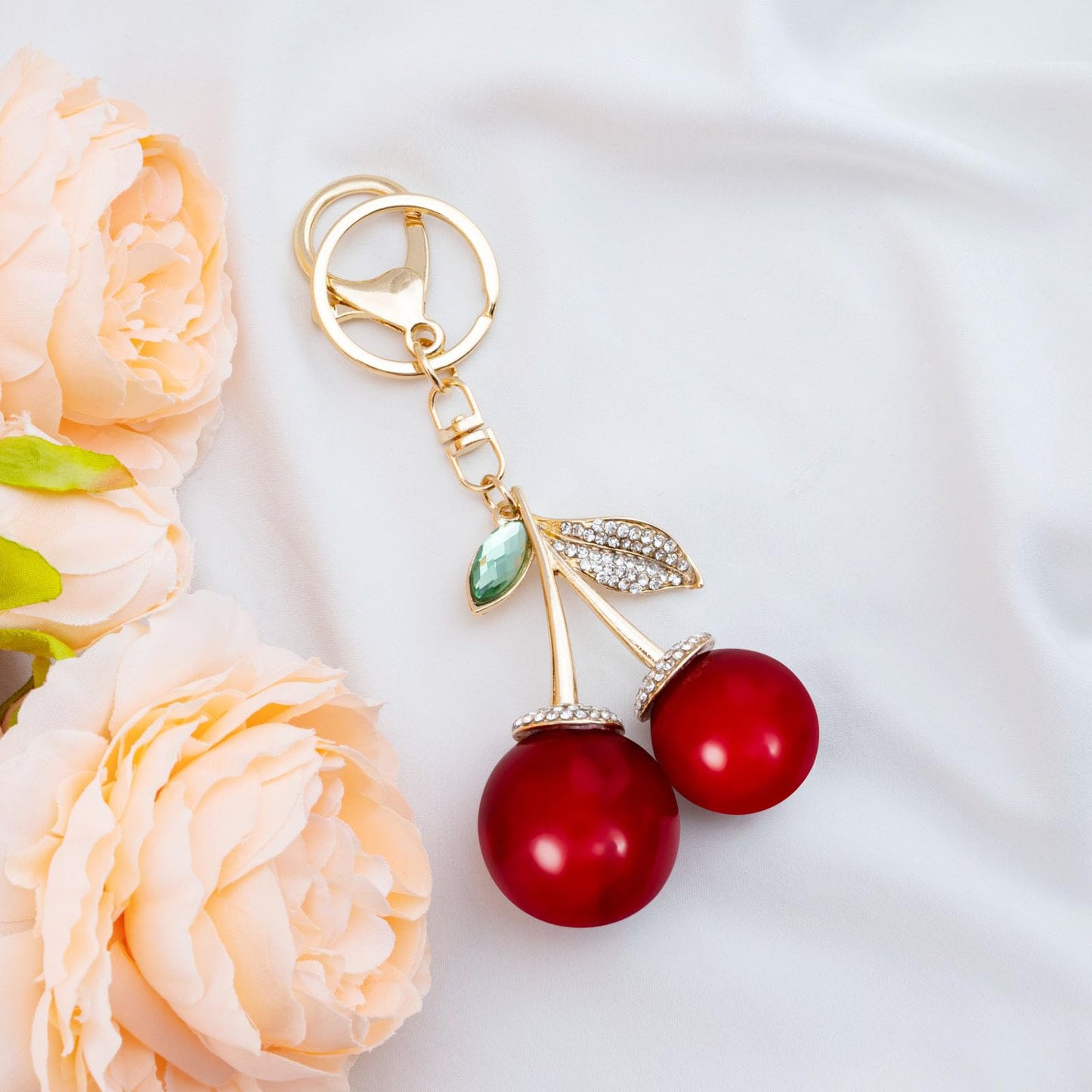 Cherry Keychain Bag Purse Charms