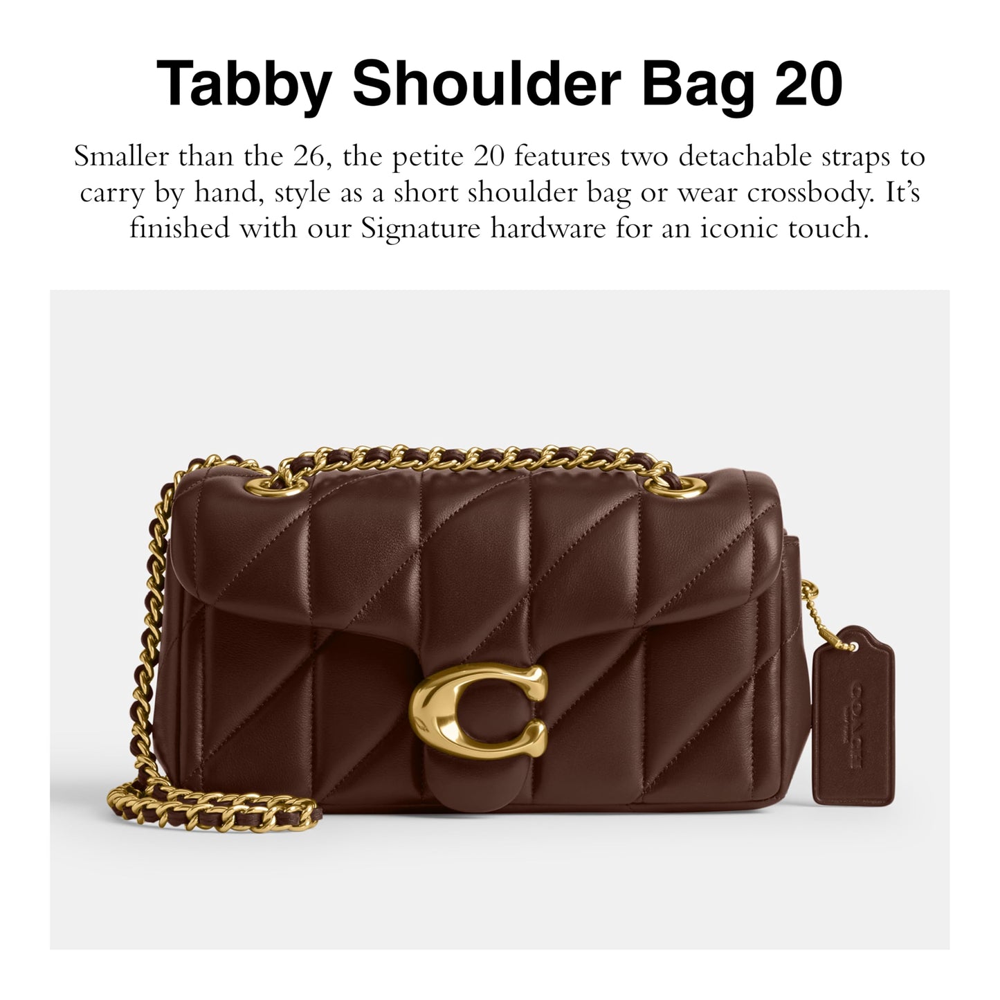 Authentic COACH Tabby Shoulder Bag (more colors)