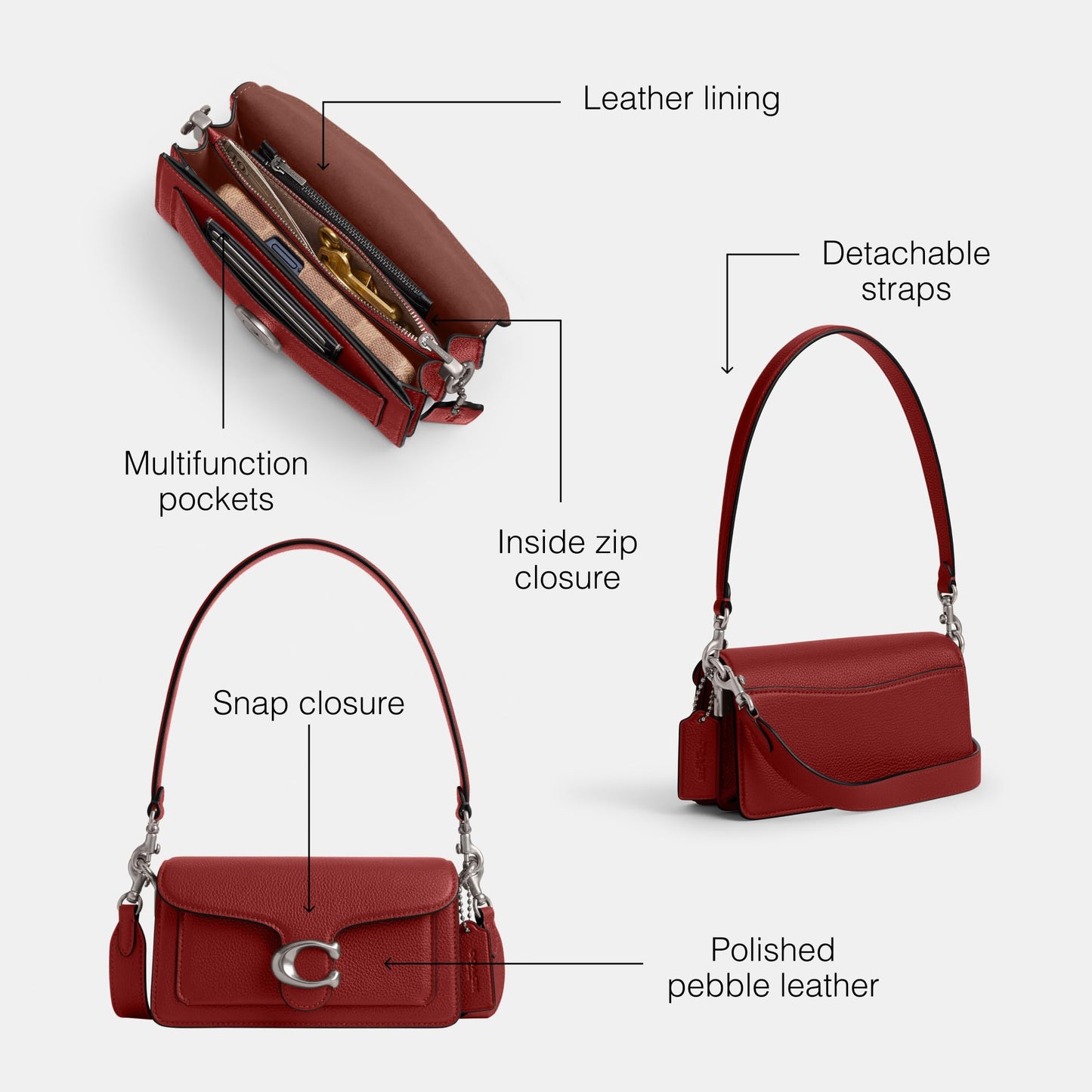 Authentic COACH Tabby Shoulder Bag (more colors)