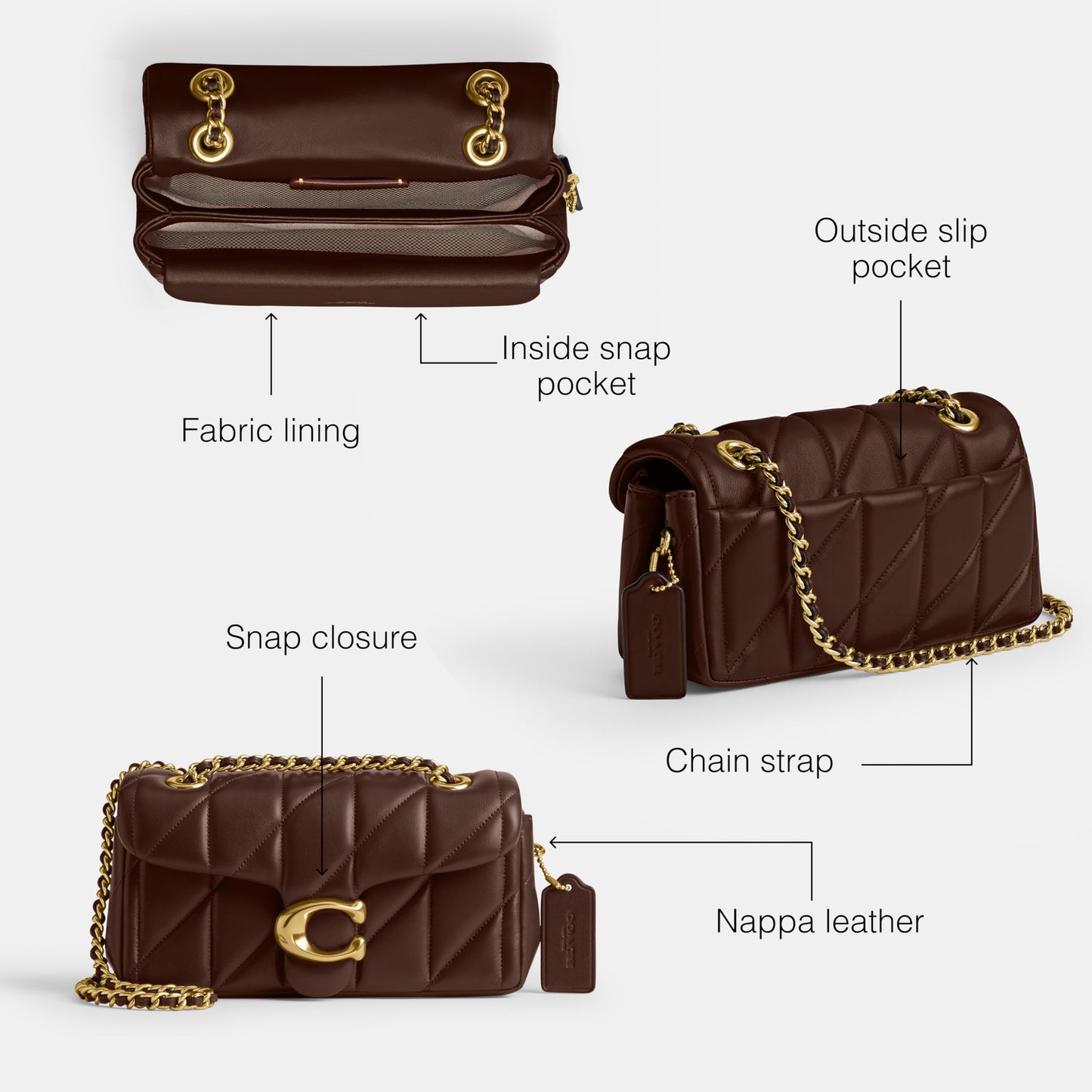 Authentic COACH Tabby Shoulder Bag (more colors)