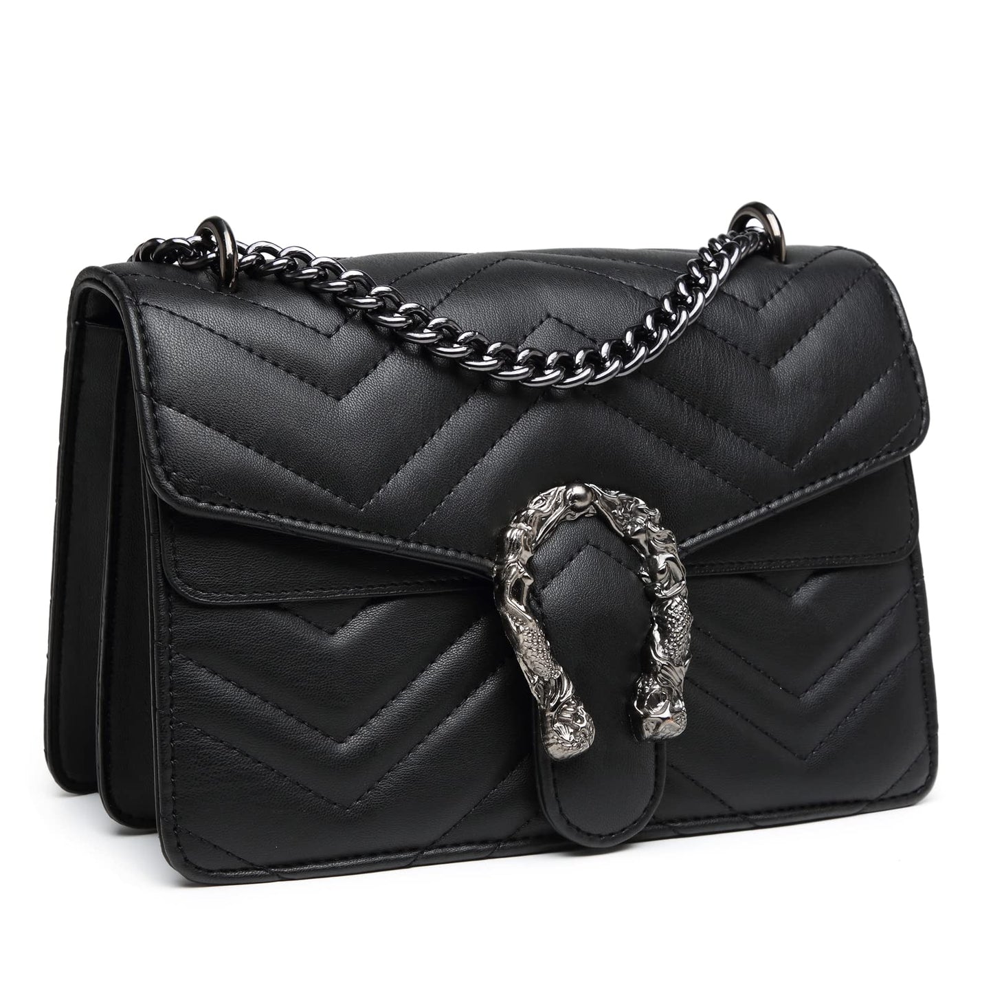 Crossbody Snake Printed Clutch