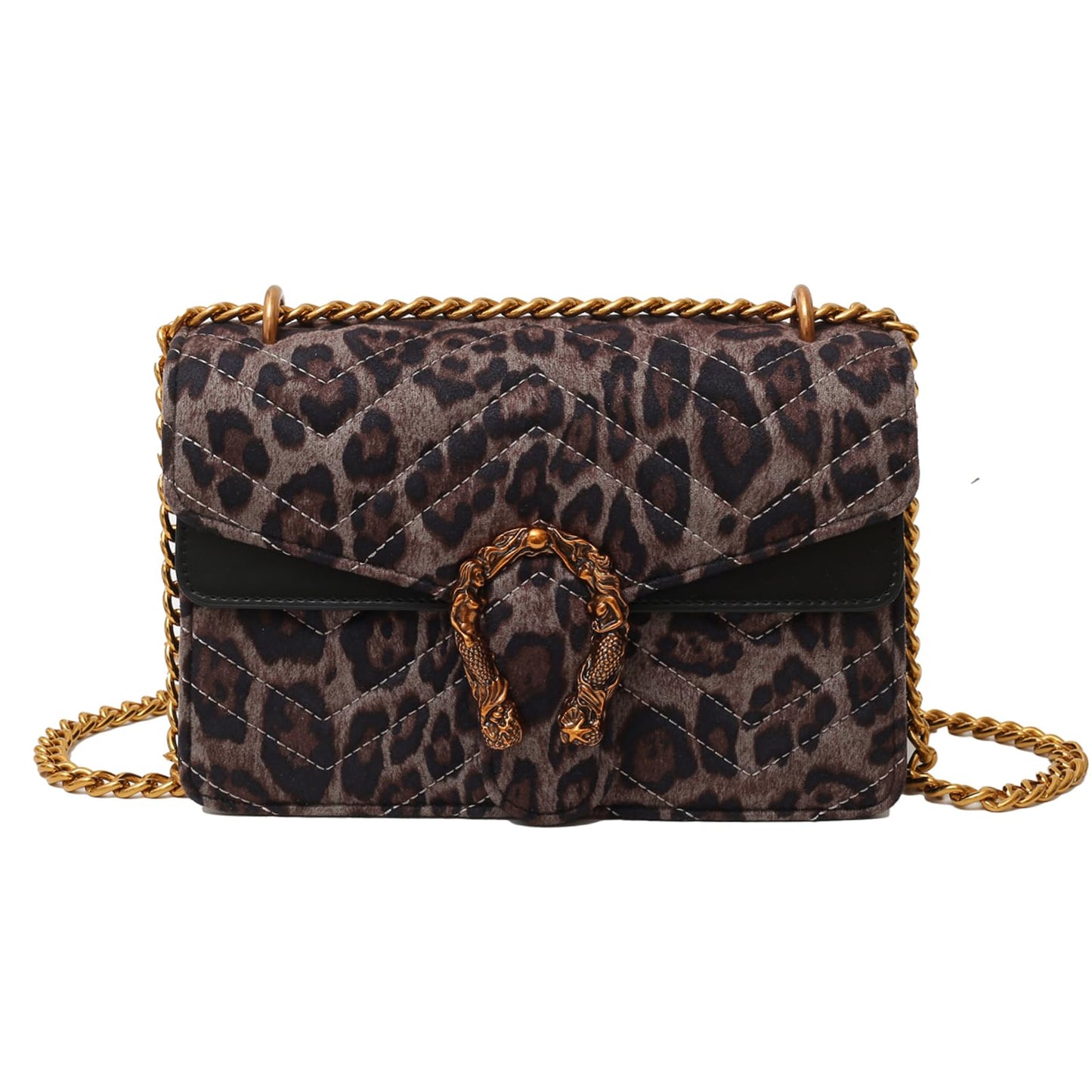 Crossbody Snake Printed Clutch