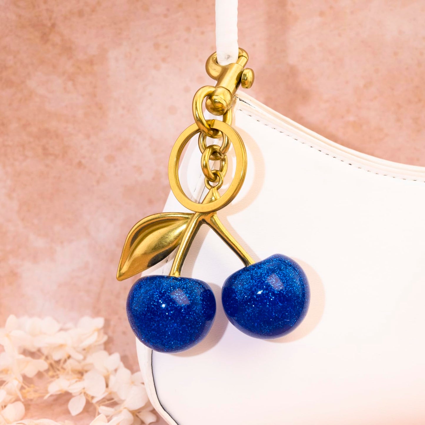 Cherry Keychain Bag Purse Charms