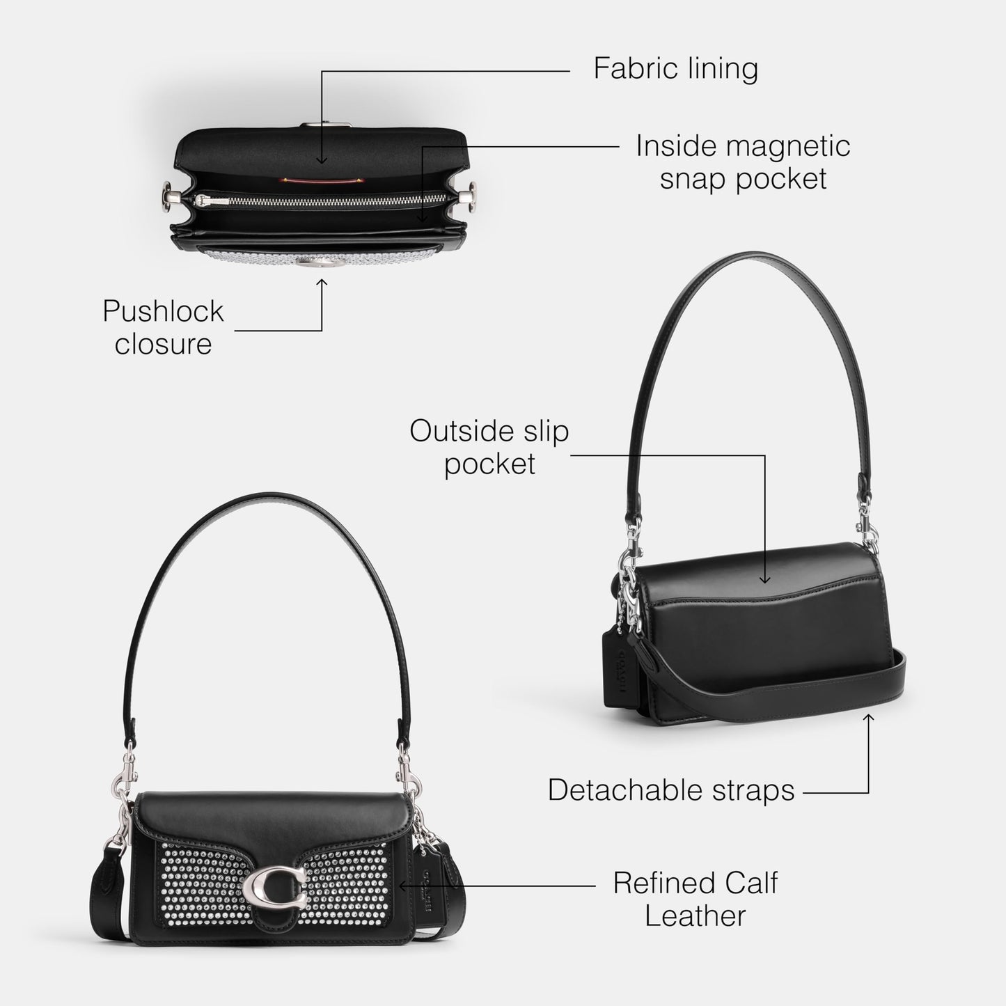 Authentic COACH Tabby Shoulder Bag (more colors)