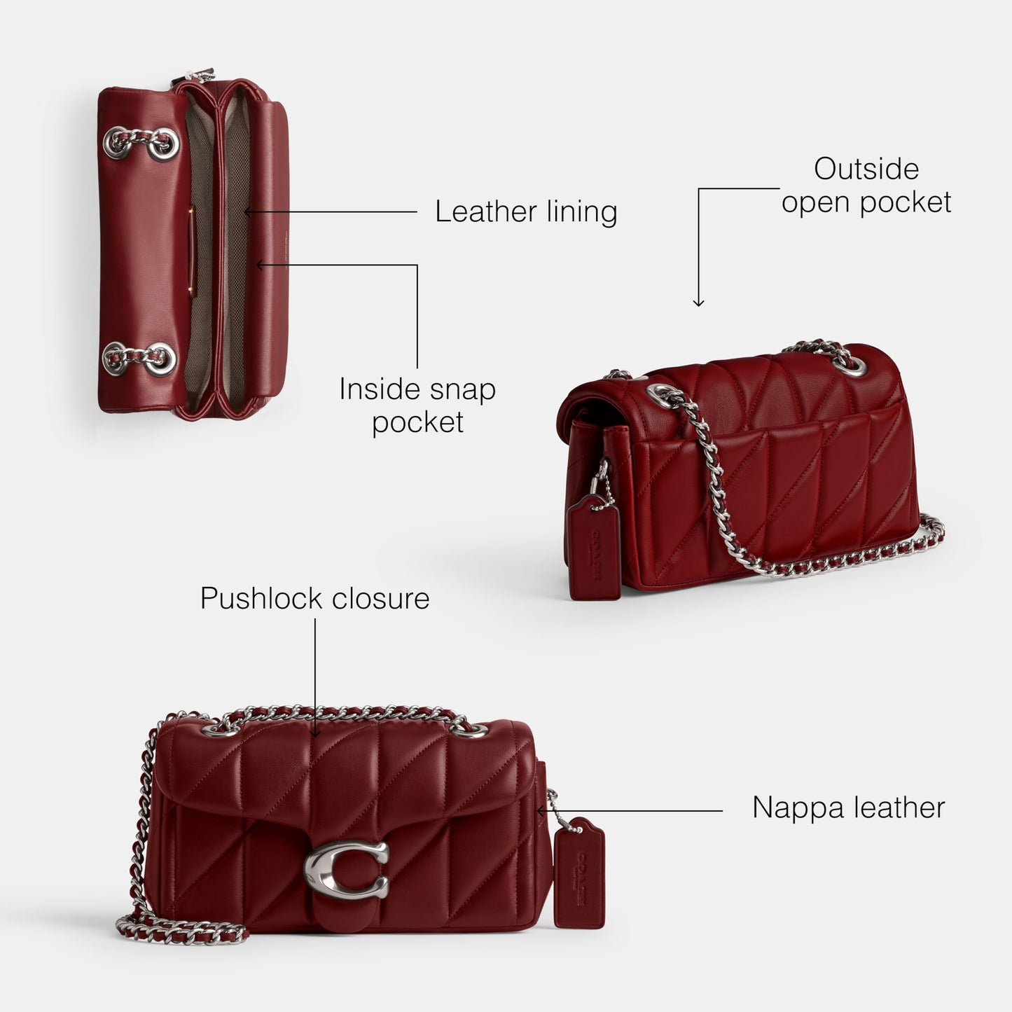 Authentic COACH Tabby Shoulder Bag (more colors)