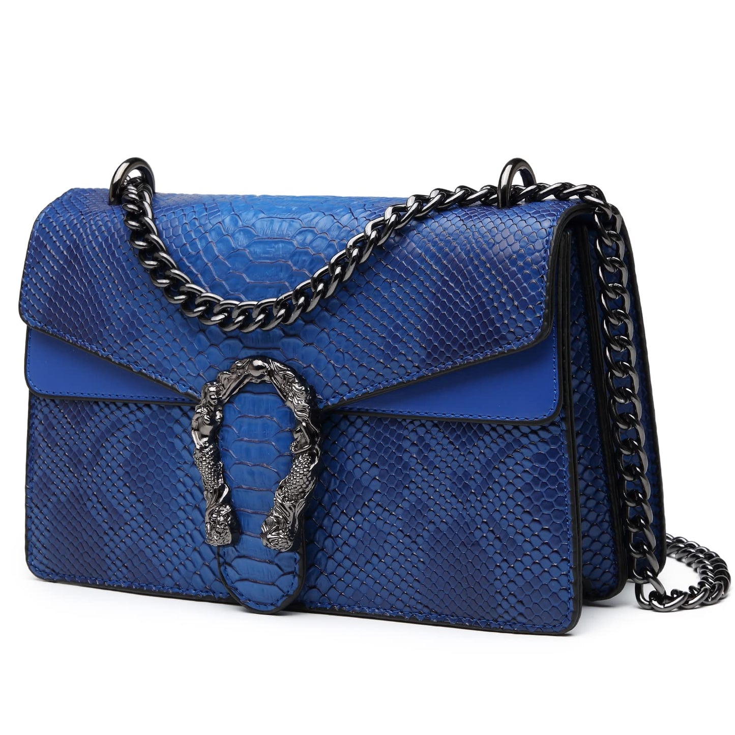 Crossbody Snake Printed Clutch