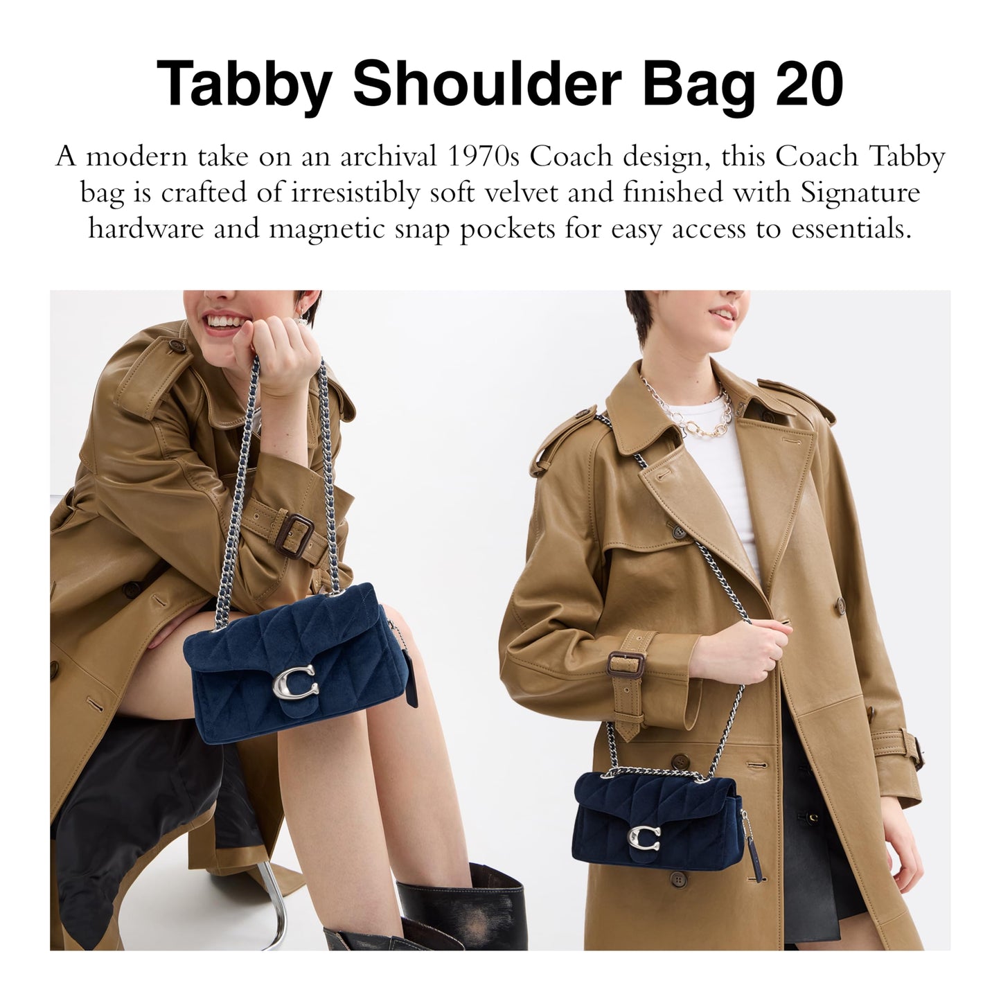 Authentic COACH Tabby Shoulder Bag (more colors)