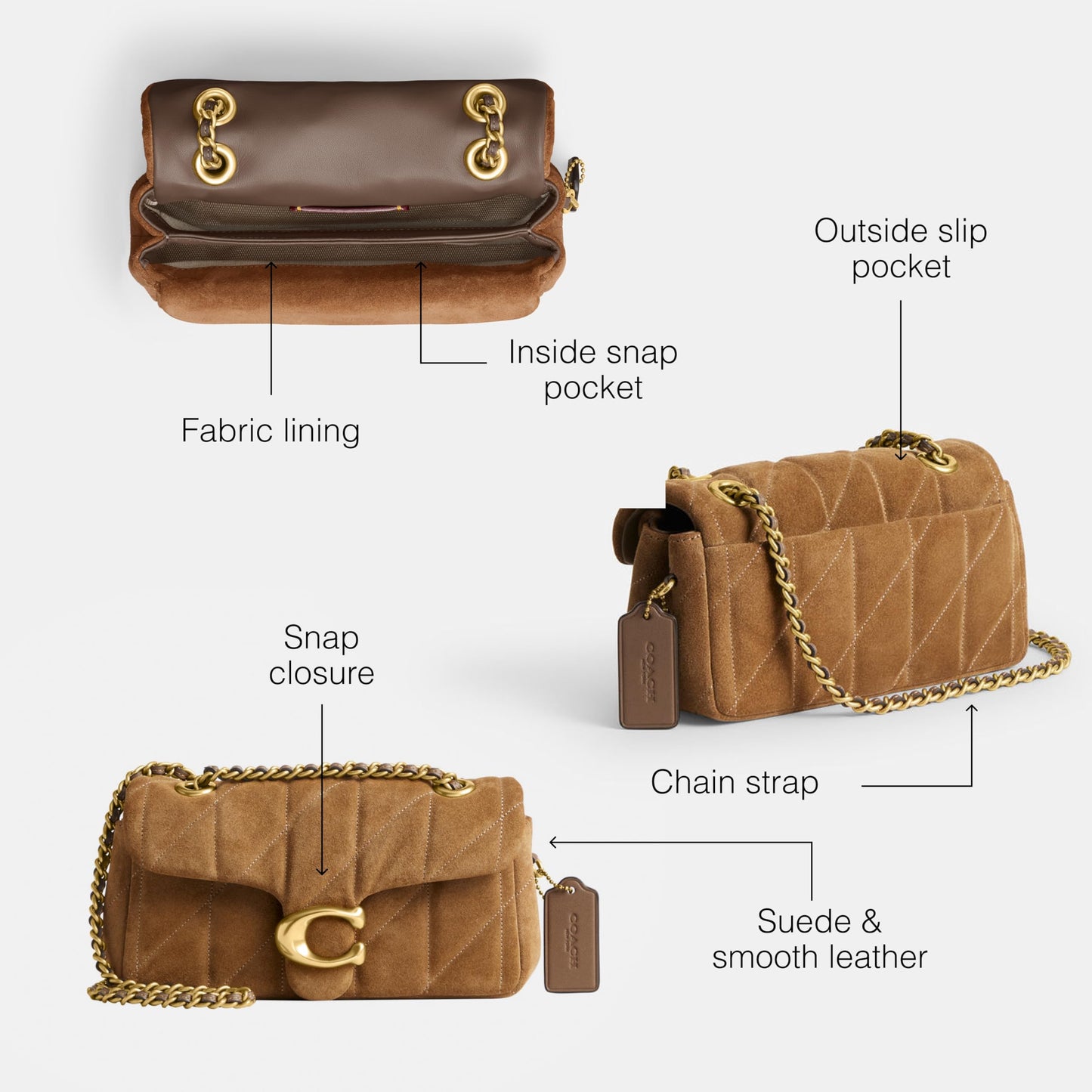 Authentic COACH Tabby Shoulder Bag (more colors)
