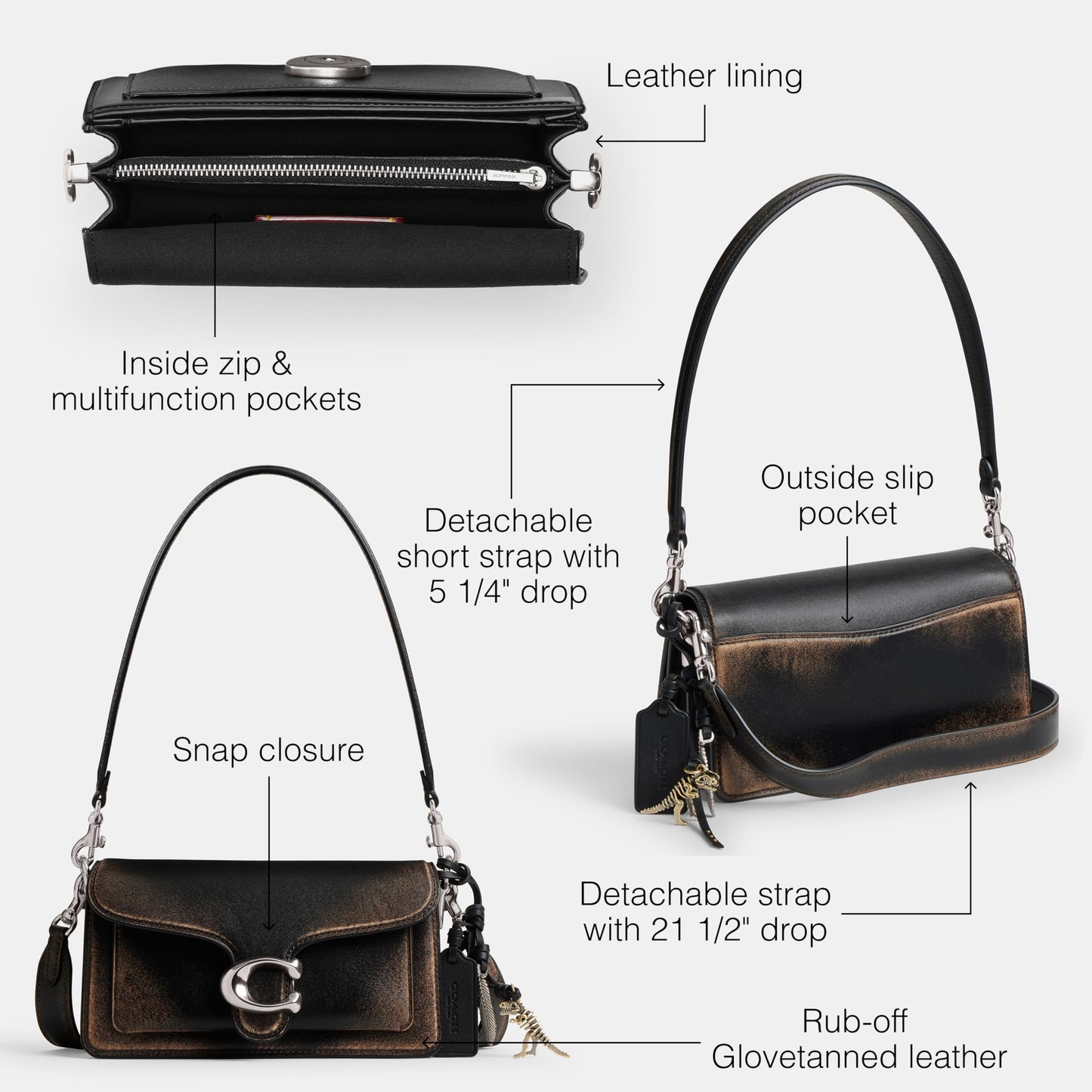 Authentic COACH Tabby Shoulder Bag (more colors)