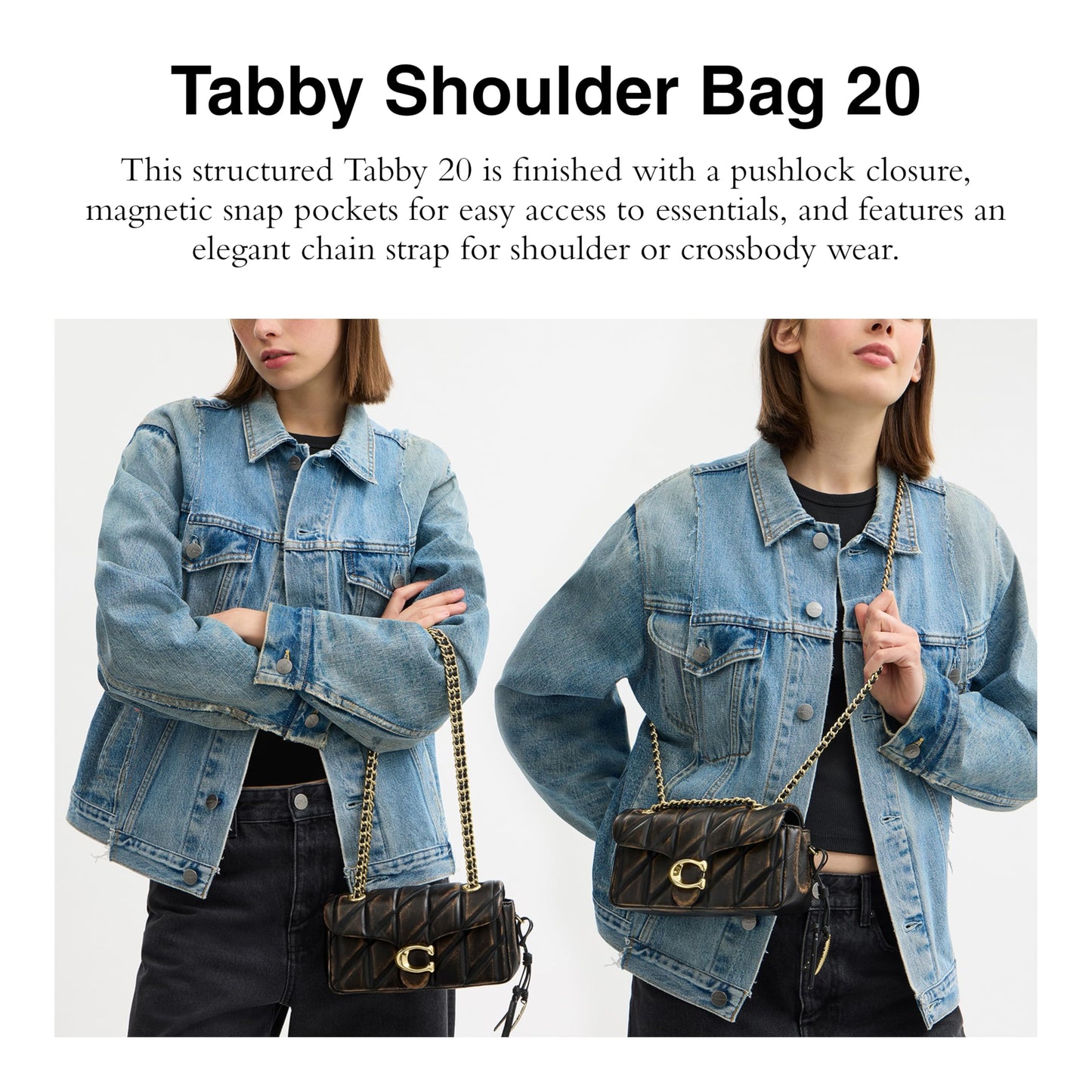 Authentic COACH Tabby Shoulder Bag (more colors)