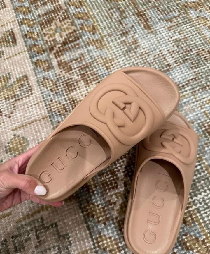 GG Tan Slides