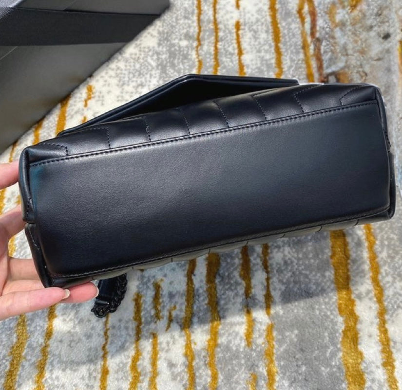 Black Medium Shoulder/Crossbody Bag