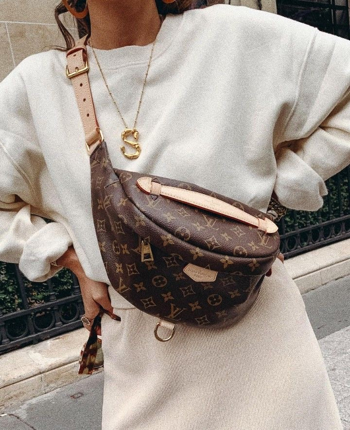Brown Flower Bum Bag