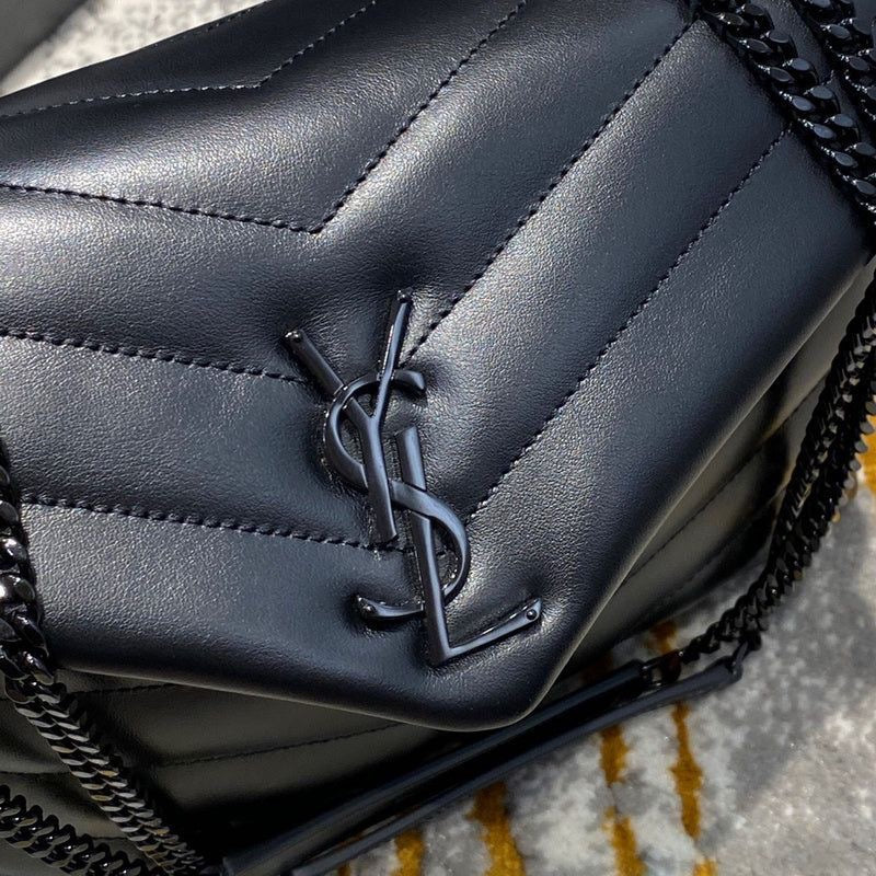 Black Medium Shoulder/Crossbody Bag