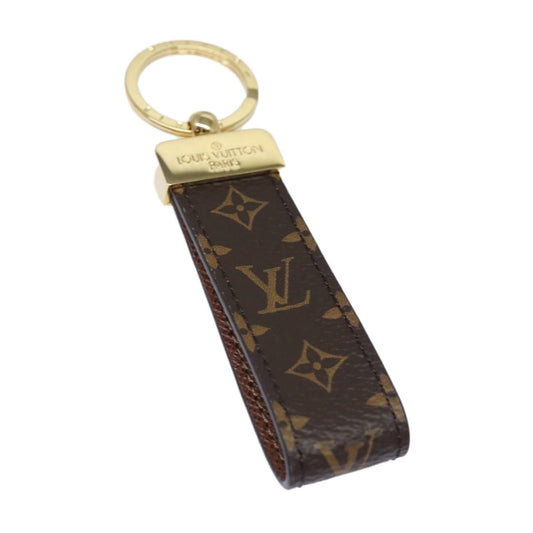Brown Monogram Keychain
