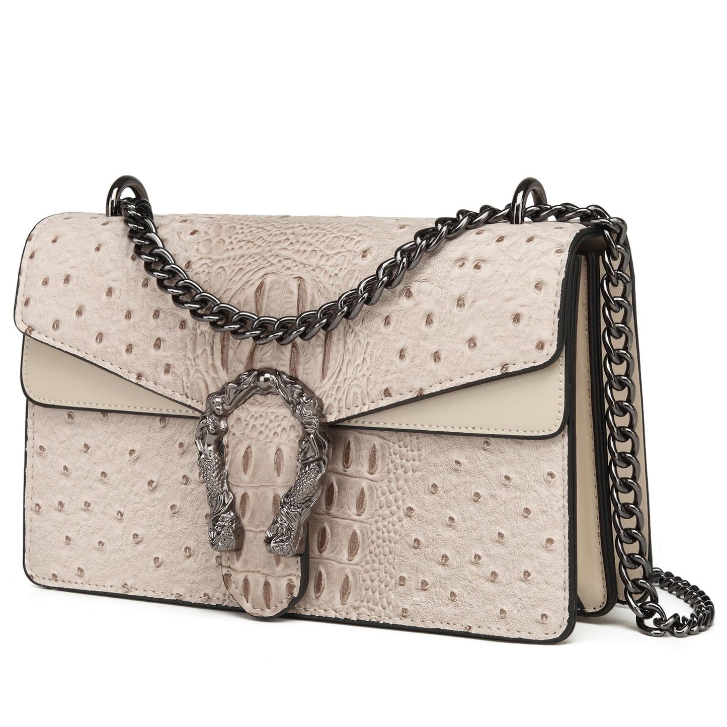 Crossbody Snake Printed Clutch