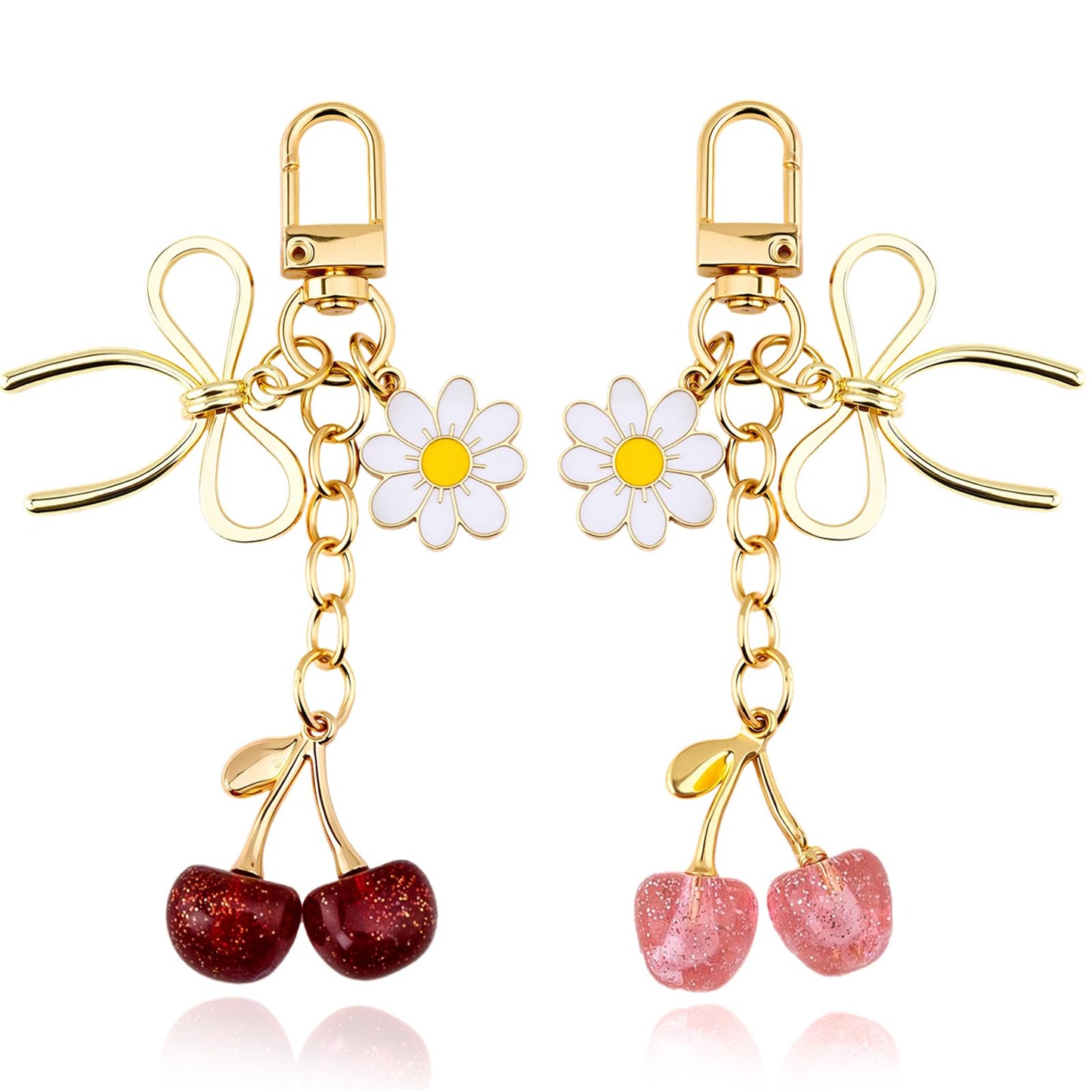 Cherry Keychain Bag Purse Charms