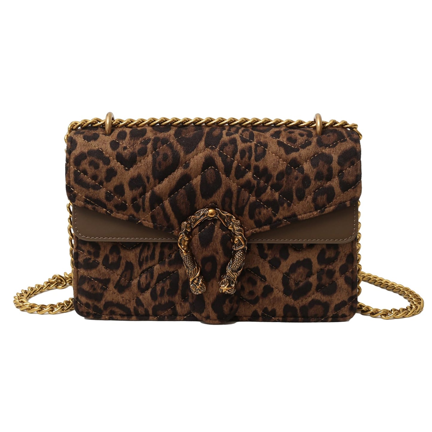 Crossbody Snake Printed Clutch