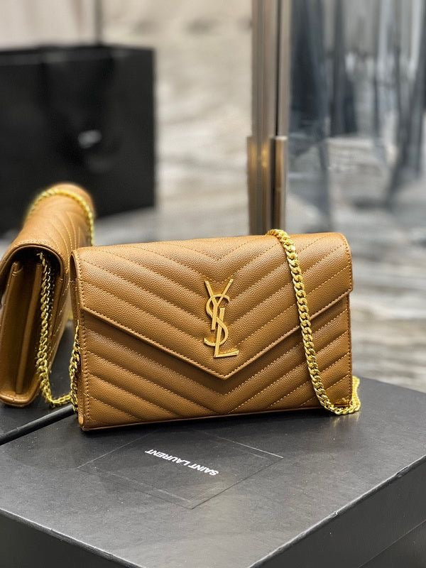 Gold Chain Crossbody YLS Bag