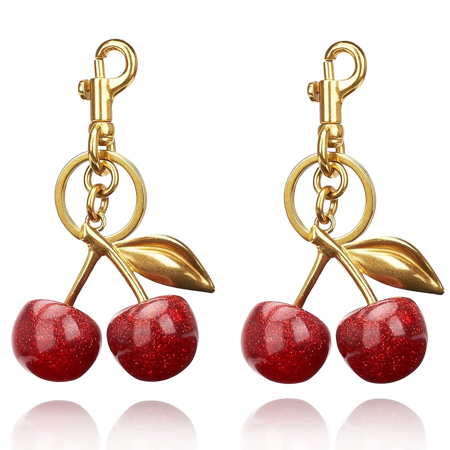 Cherry Keychain Bag Purse Charms