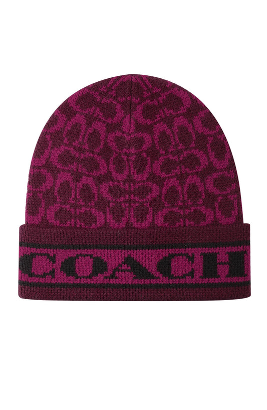 Coach Womens Signature C Logo Beanie (more colors)