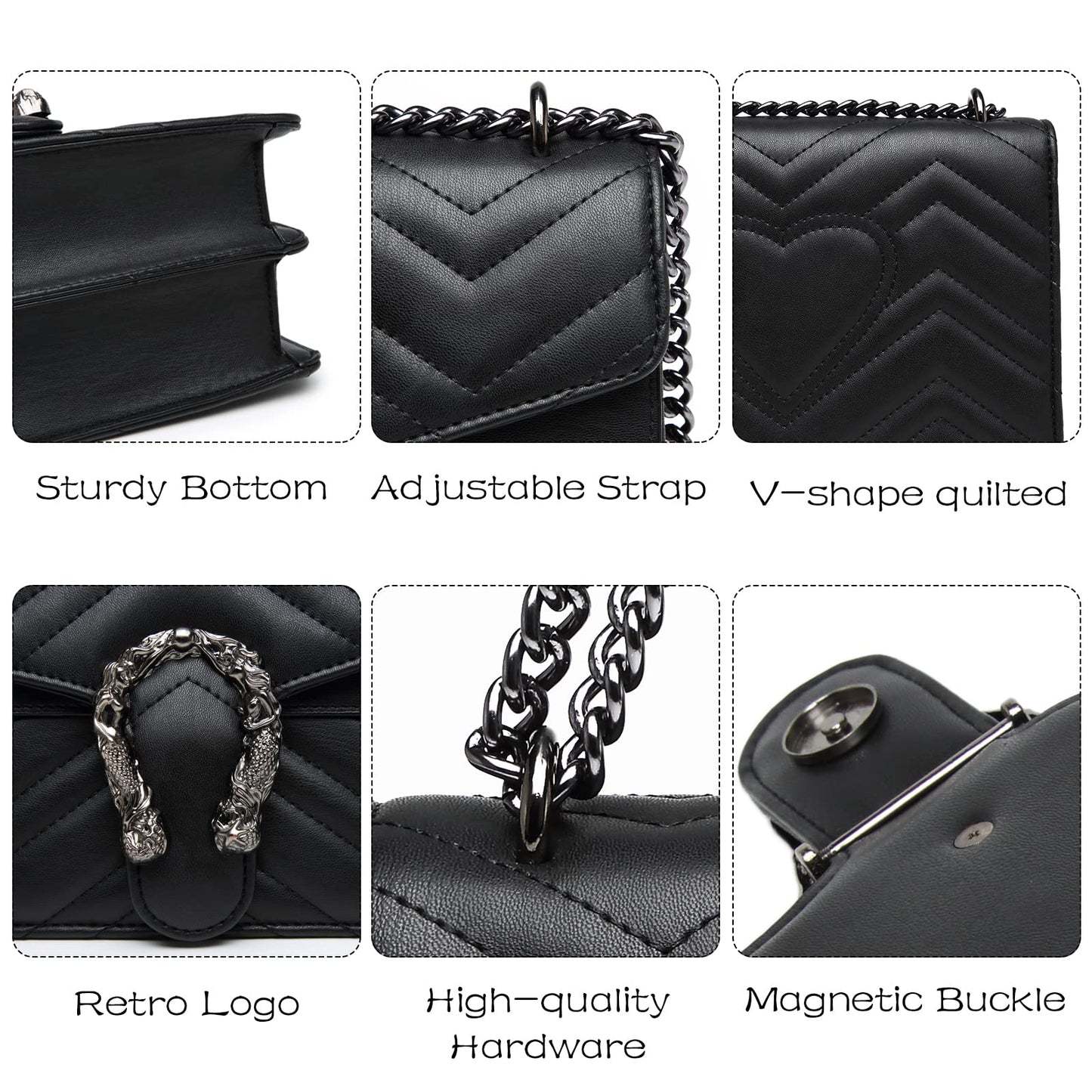 Crossbody Snake Printed Clutch