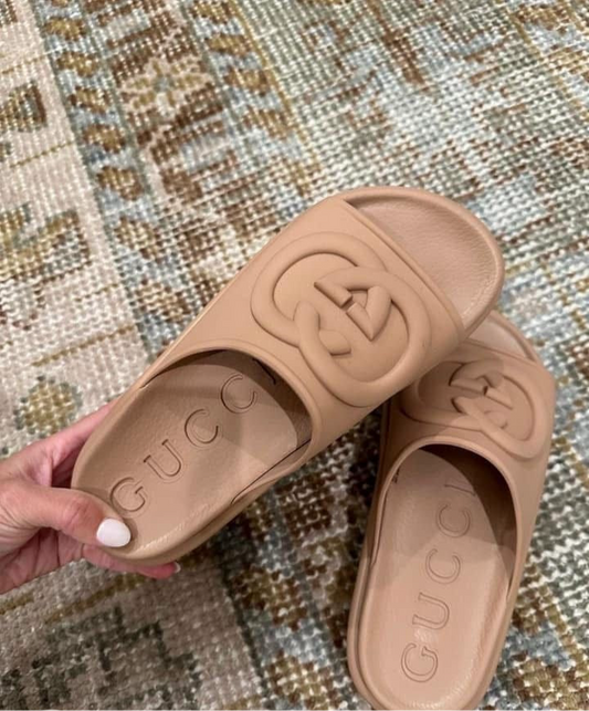 GG Tan Slides