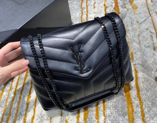 Black Medium Shoulder/Crossbody Bag