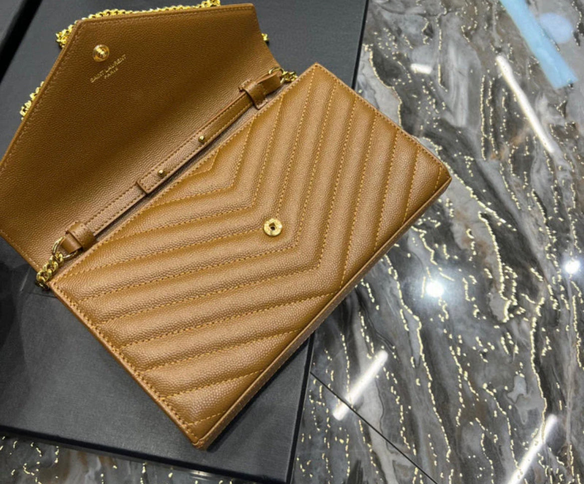 Gold Chain Crossbody YLS Bag